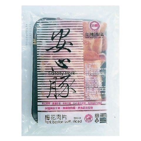 台糖 安心豚梅花火鍋片(200g/包)