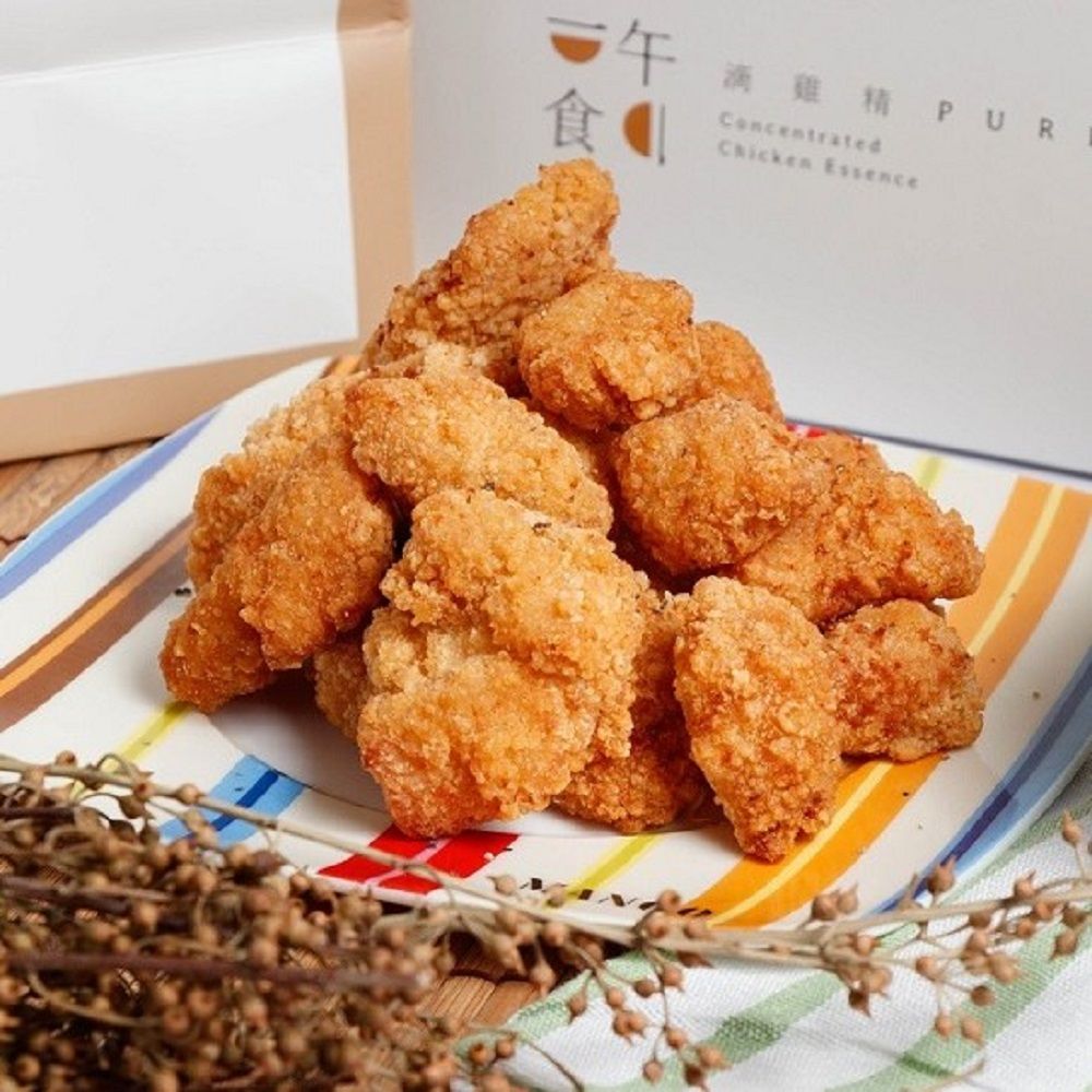 一午一食  香酥無骨鹽酥雞(600g/包) 霸王雞米花-雙倍份量