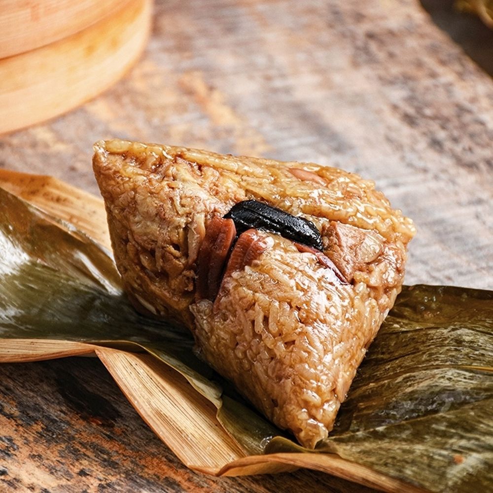 鬍鬚張 古早味肉粽禮盒(180gx5/盒) 2盒