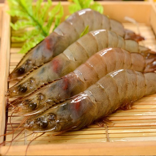 華得水產 天然巨無霸生白蝦2盒組(600G土10%/盒/約10-15尾)