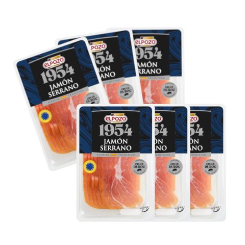 【Elpozo艾波索】索蘭諾火腿切片分享組(80g*6入)