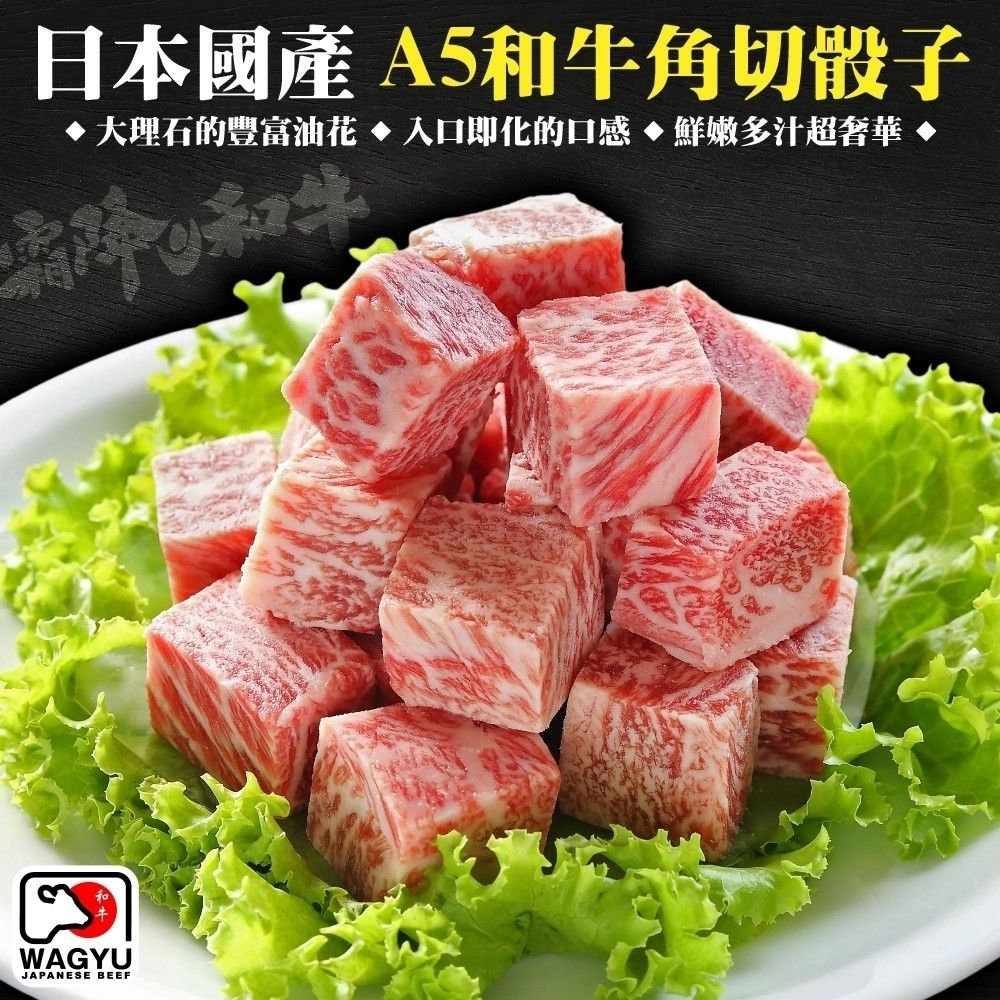 海肉管家 日本國產A5黑毛和牛(4包_100g/包)