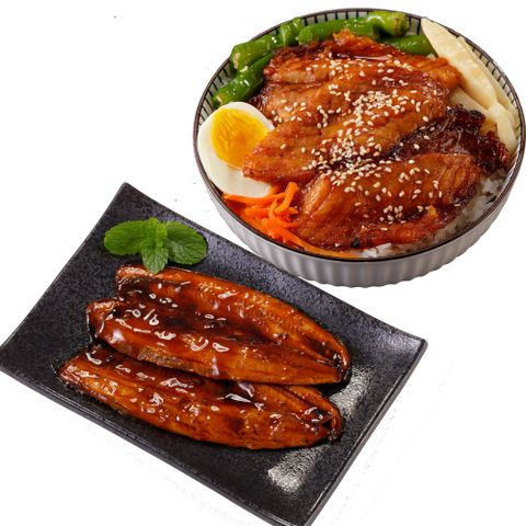 【華得水產】台灣蒲燒鯛魚腹排5包+蒲燒秋刀魚5包