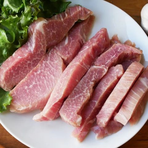 【台全牧場】霜降豬肉條5包(300g/包) 雲林快樂豬/產銷履歷/台灣豬