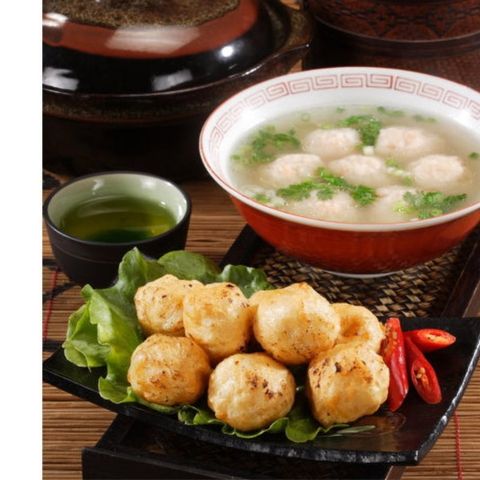 彰化縣農會 美味火鍋料理 - 特級花枝丸+特級蝦丸+虱目魚丸+3/4透抽+龍膽石斑鮮魚片+冷凍草蝦(共6包)