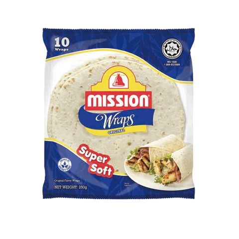 【Mission】6吋 墨西哥薄餅 250g (10片) 效期2024.07.11 (全素) 墨西哥餅皮 墨西哥捲餅