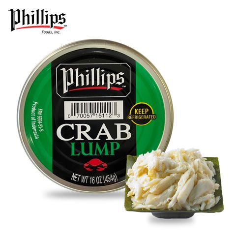 【Phillips】背肩蟹肉 454g