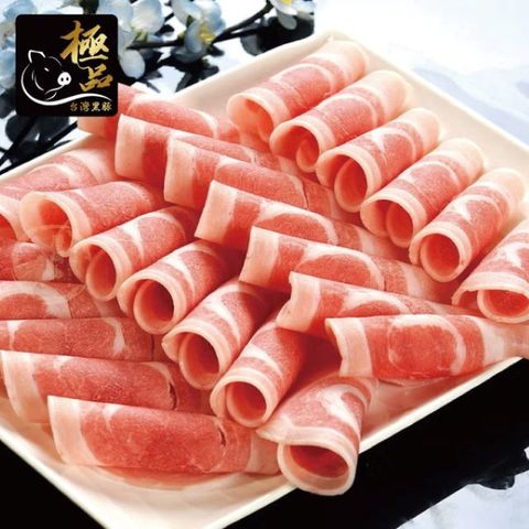 【勝崎生鮮】國產嚴選極品黑豚鮮嫩梅花(200g±10%/包)