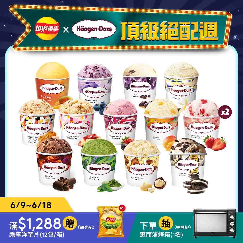 Haagen-Dazs 哈根達斯 繽紛嘉年華迷你杯14入組100ml(官方旗艦直送)