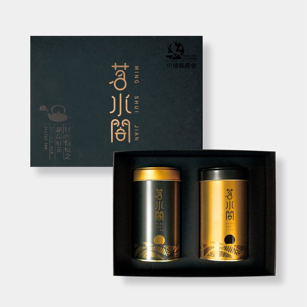 茶詩雅集阿里山烏龍茶禮盒+茗水間金質獎冬茶禮盒- PChome 24h購物