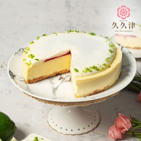 【久久津】雪藏莓果乳酪蛋糕6吋(手提盒-無附禮袋)(無附刀叉、餐盤)