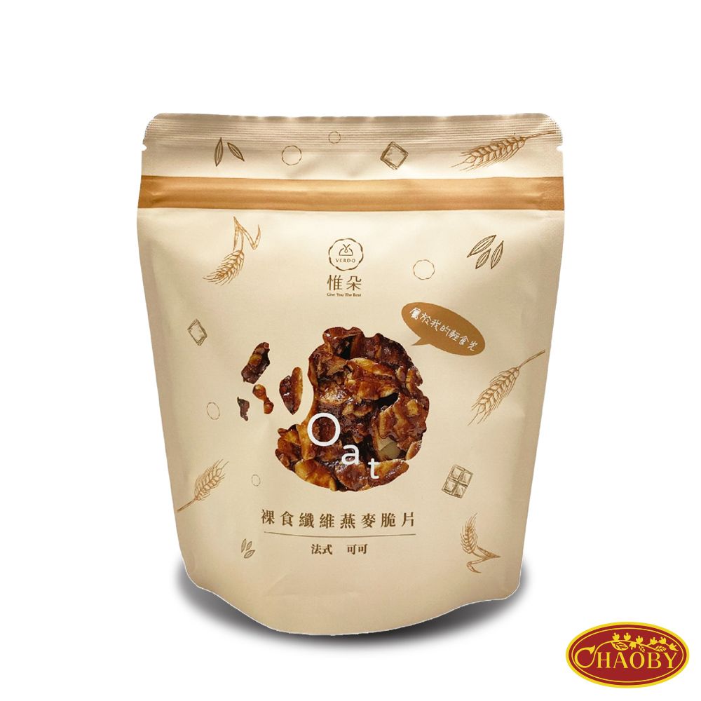 超比食品 纖女系燕麥脆片-法式可可100g X4包