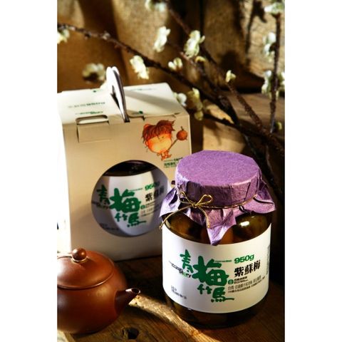 信義鄉-青梅禮盒950gx6罐裝(紫蘇梅)