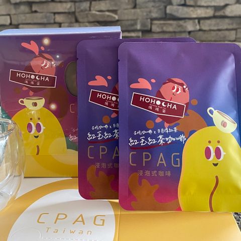 雲林古坑 CPAG浸泡式紅玉紅茶咖啡(10g*6包/盒) 共4盒