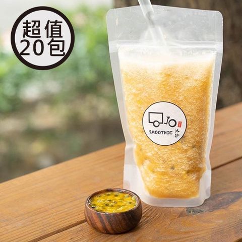 【JOE_SMOOTHIE冰沙】百香鳳梨冰沙400ml(20包/箱)