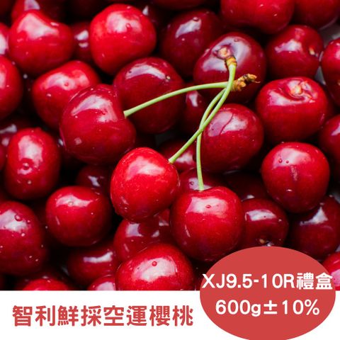 RealShop 真食材本舖 智利空運鮮採XJ/9.5R-10R櫻桃 (600g10%禮盒)