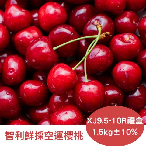 RealShop 真食材本舖 智利空運鮮採XJ/9.5R-10R櫻桃 (1.5kg10%禮盒)