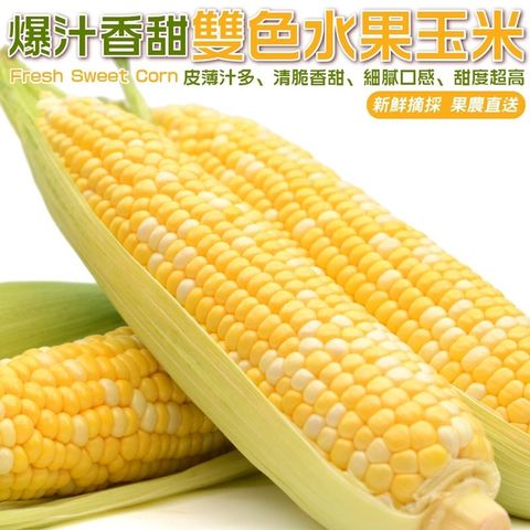 WANG蔬果 【果農直配】雙色水果玉米(10斤/箱)