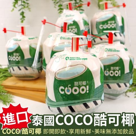 WANG蔬果 【WANG 蔬果】泰國COCO酷可椰椰子水(6顆_1~1.4Kg/顆)