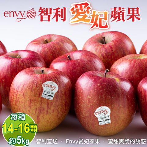 【WANG 蔬果】智利ENVY愛妃蘋果_大顆(14-16顆/約5kg)