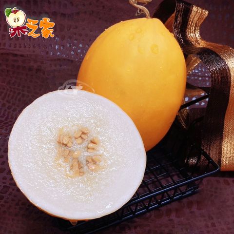 果之家 黃皮蜜香狀元瓜洋香瓜哈蜜瓜4顆(單顆約700公克)