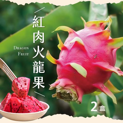 紅肉火龍果5斤x2盒