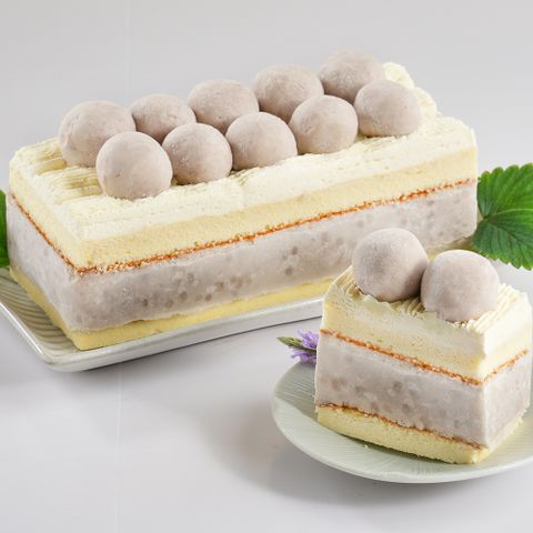 【連珍】芋球厚芋泥奶凍蛋糕2條(600g/條)