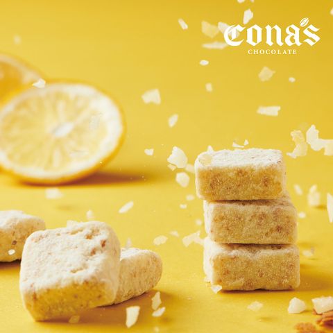 【Conas】檸檬跳跳糖松露巧克力(8入/盒)