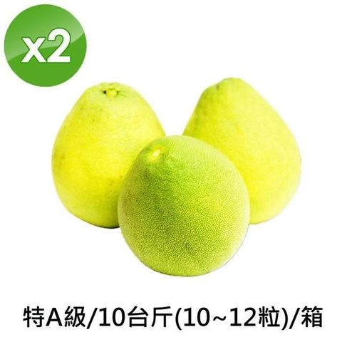 【葫蘆墩】50年老欉特A級柚子文旦禮盒(10台斤/箱)x2箱