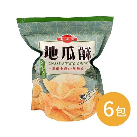 【南紡購物中心】 地瓜酥-海苔 140g/包-6包組