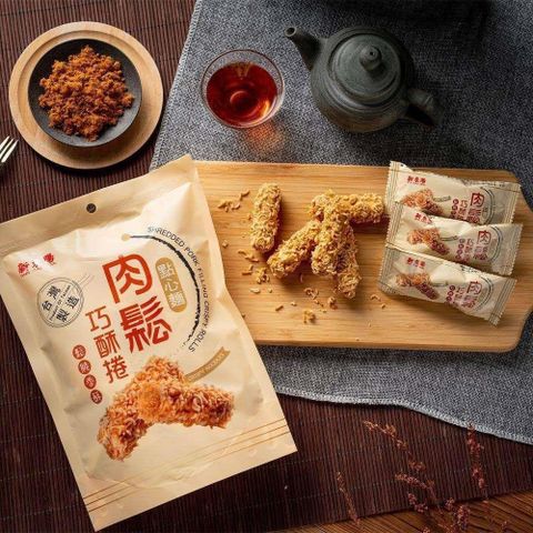 【南紡購物中心】 【新東陽】肉鬆巧酥捲-點心麵 (130G/包*12)