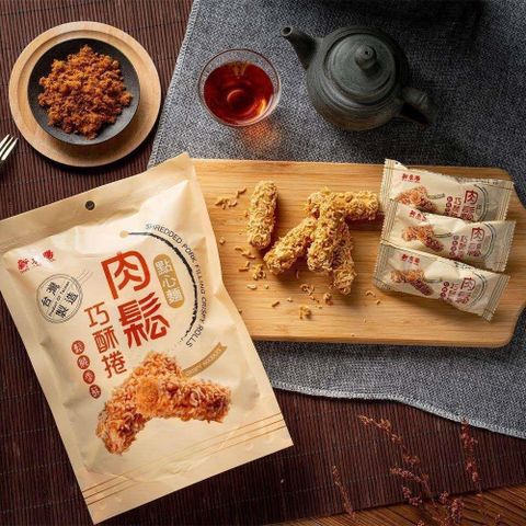 【新東陽】肉鬆巧酥捲-點心麵 (130G/包*12)