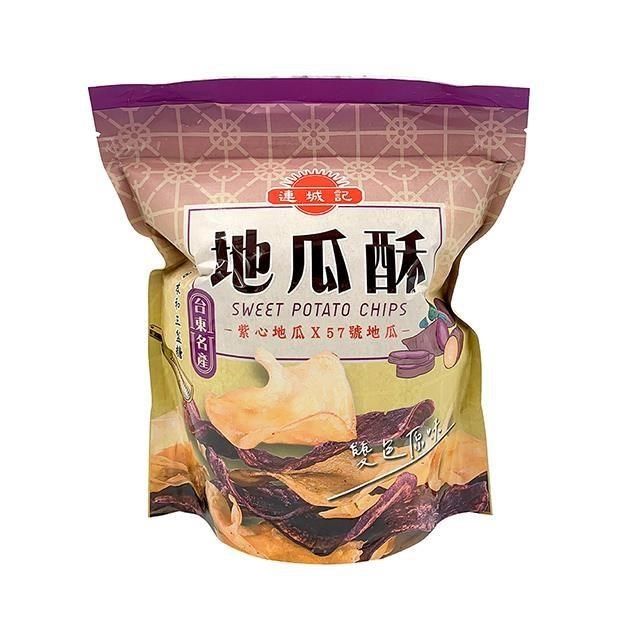  【南紡購物中心】 【連城記】地瓜酥 140g/包-5包組