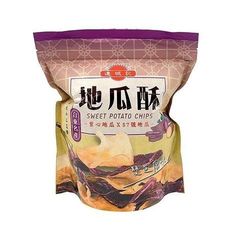 【南紡購物中心】 【連城記】地瓜酥 140g/包-5包組