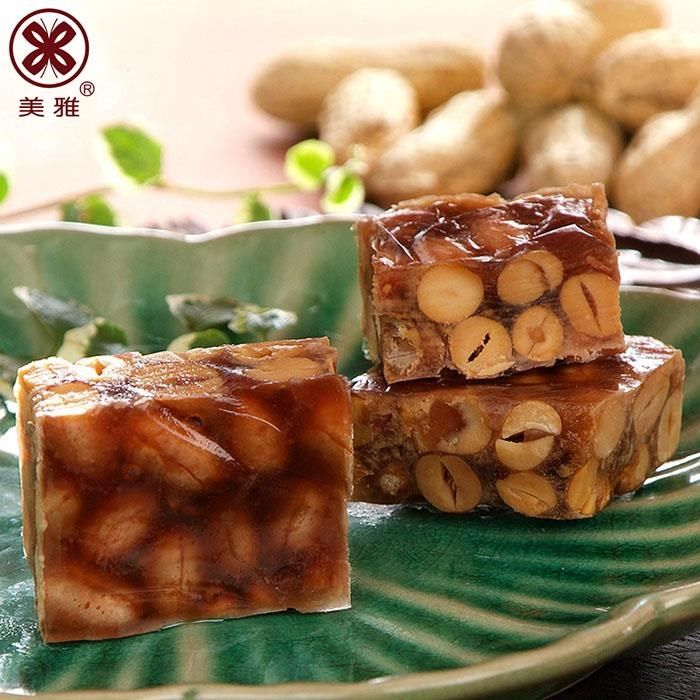 美雅宜蘭餅 阿柱師花生糖 x4盒