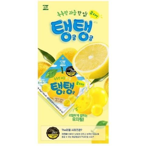 韓國 西洲SEOJU 柚子風味軟糖 40GX35包