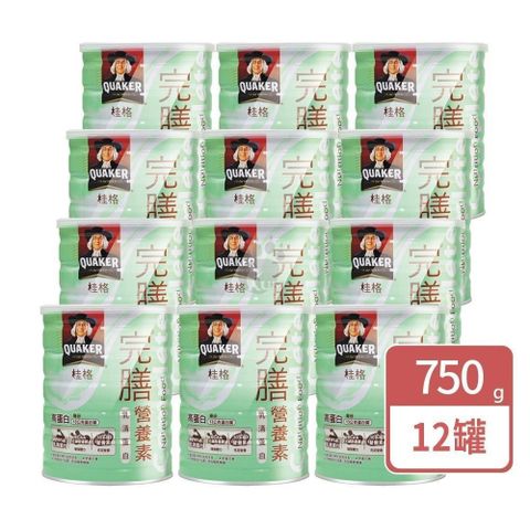 Quaker 桂格 完膳乳清蛋白營養素 750g (12瓶)