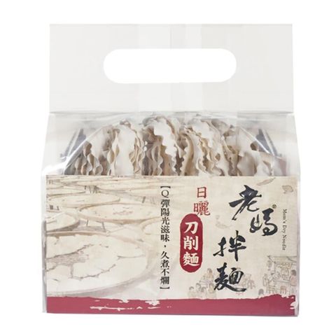 【南紡購物中心】 老媽拌麵 關廟刀削麵x6袋 (288g/袋)