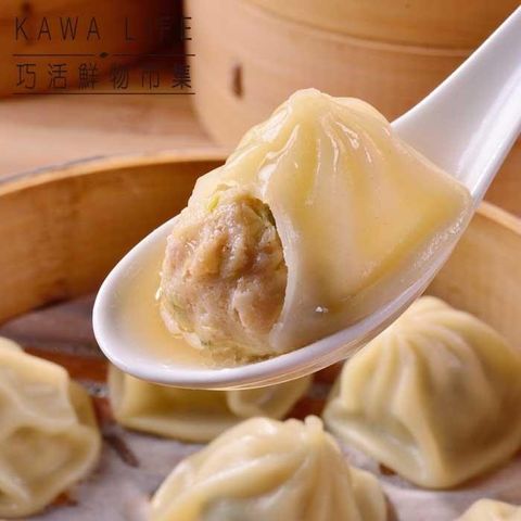 【KAWA巧活】能量豬巧味湯包4包(600g/包)