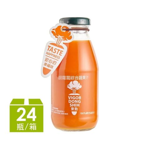 【南紡購物中心】 【VDS活力東勢】胡蘿蔔綜合蔬果汁290ml*24瓶/箱