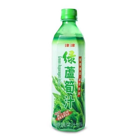 【南紡購物中心】 津津-綠蘆筍汁 600gX24瓶/箱