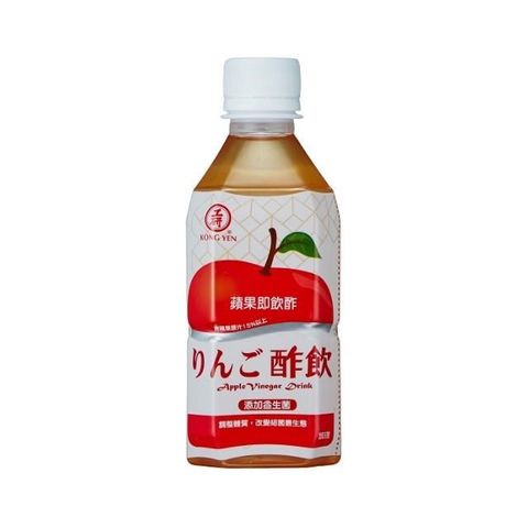 【南紡購物中心】 工研 蘋果即飲醋350ml x 24瓶