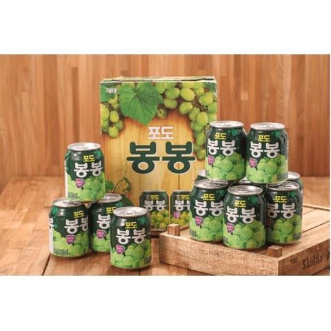 【南紡購物中心】 韓國 HAITAI 韓國葡萄汁（238毫升x12罐）/盒x3盒