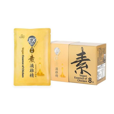 植品良食 【南紡購物中心】 禪煉素滴雞精60ml*8包/盒