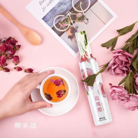 釀美舖天然果醋-玫瑰花果醋250ml