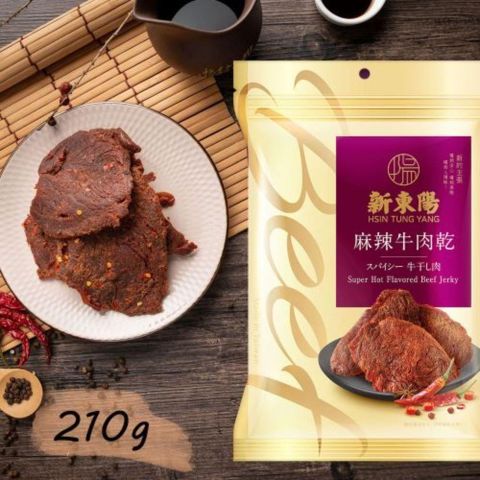 新東陽 【南紡購物中心】 麻辣牛肉乾210gx10《箱購更划算》