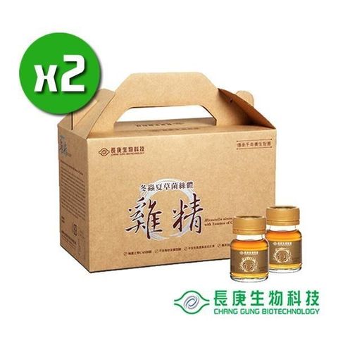 長庚生技 【南紡購物中心】 冬蟲夏草菌絲體雞精x2盒(30入/盒)_家庭裝禮盒 