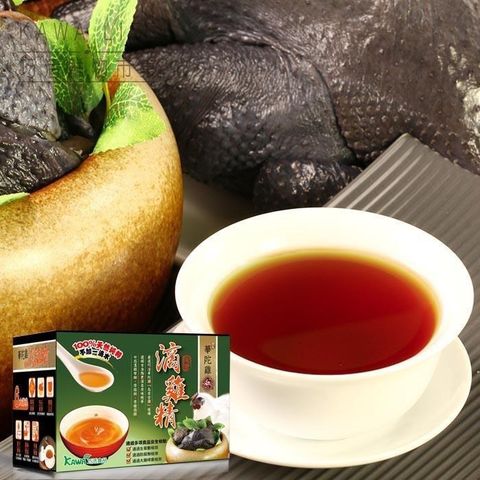 【KAWA巧活】華陀雞-烏骨滴雞精禮盒1盒★常溫(60g*10包/盒)