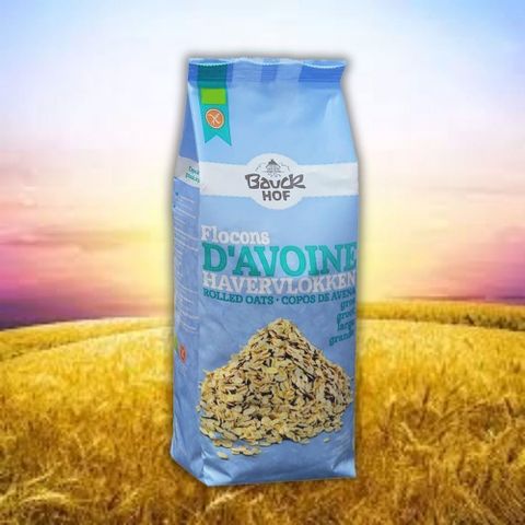 【德國Bauckhof】寶客無麩質大燕麥片(475g/包)(無蛋奶) 6入裝