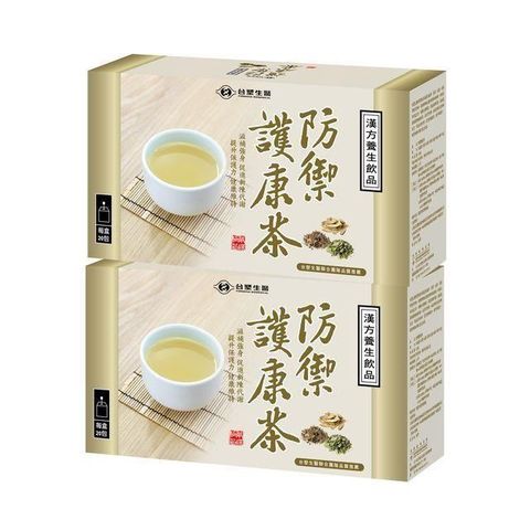 Dr's Formula 台塑生醫 【南紡購物中心】 防禦護康茶(20包/盒) 2盒/組